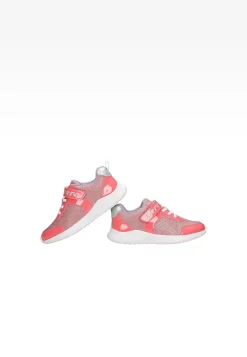 BARTEK różowe sneakersy dla dziewcząt z błyszczącym materiałem 87005-15