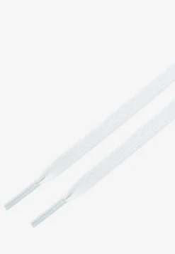 Białe sznurowadła płaskie 100 cm