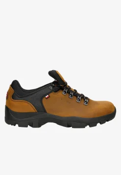 Brązowe buty trekkingowe męskie