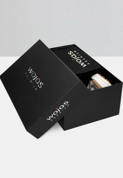Brązowe sneakersy męskie PREMIUM z tłoczeniem