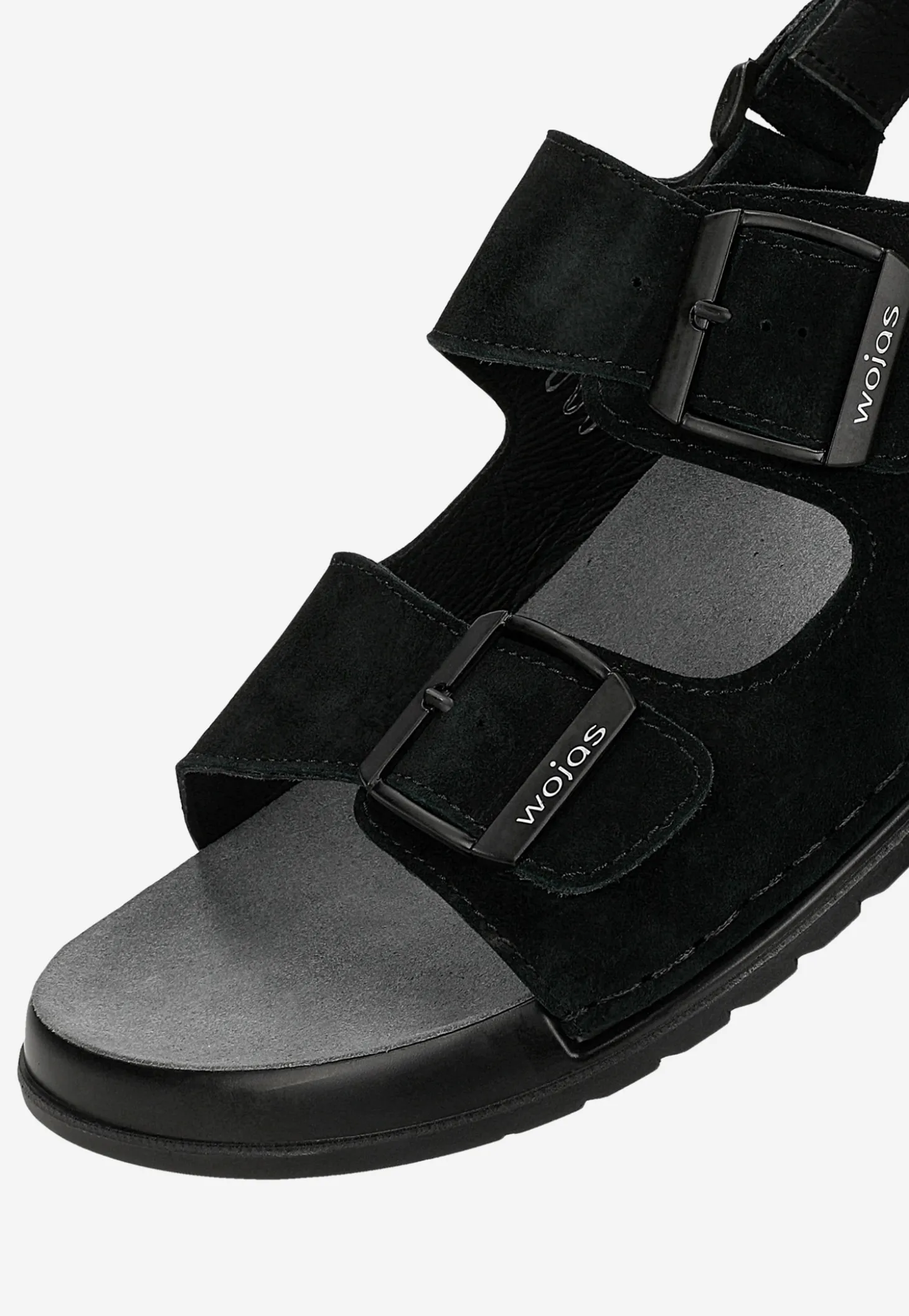 Czarne sandały męskie z linii Comfort