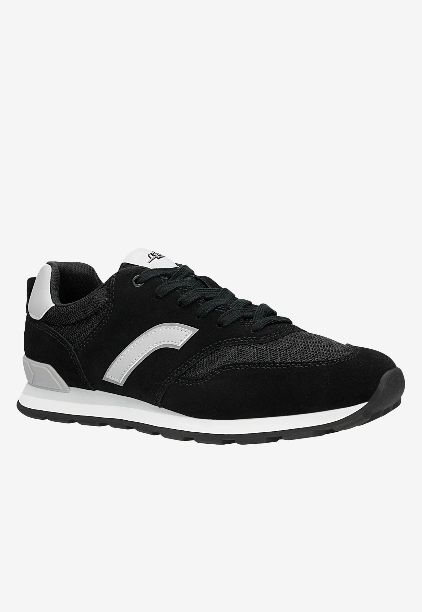 Czarne sportowe sneakersy RELAKS