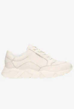 Delikatne beżowe sneakersy damskie