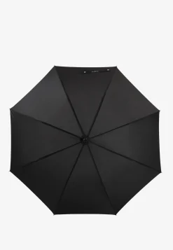 Długi parasol w kolorze czarnym