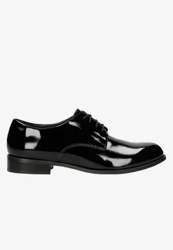 Eleganckie lakierowane półbuty damskie