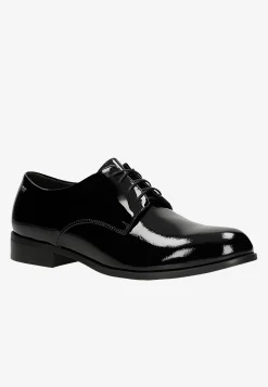 Eleganckie lakierowane półbuty damskie