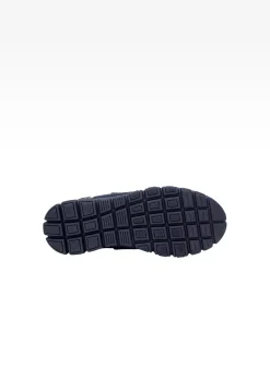 Granatowe sportowe czółenka z paskiem BARTEK W-65026/SZ/RWR