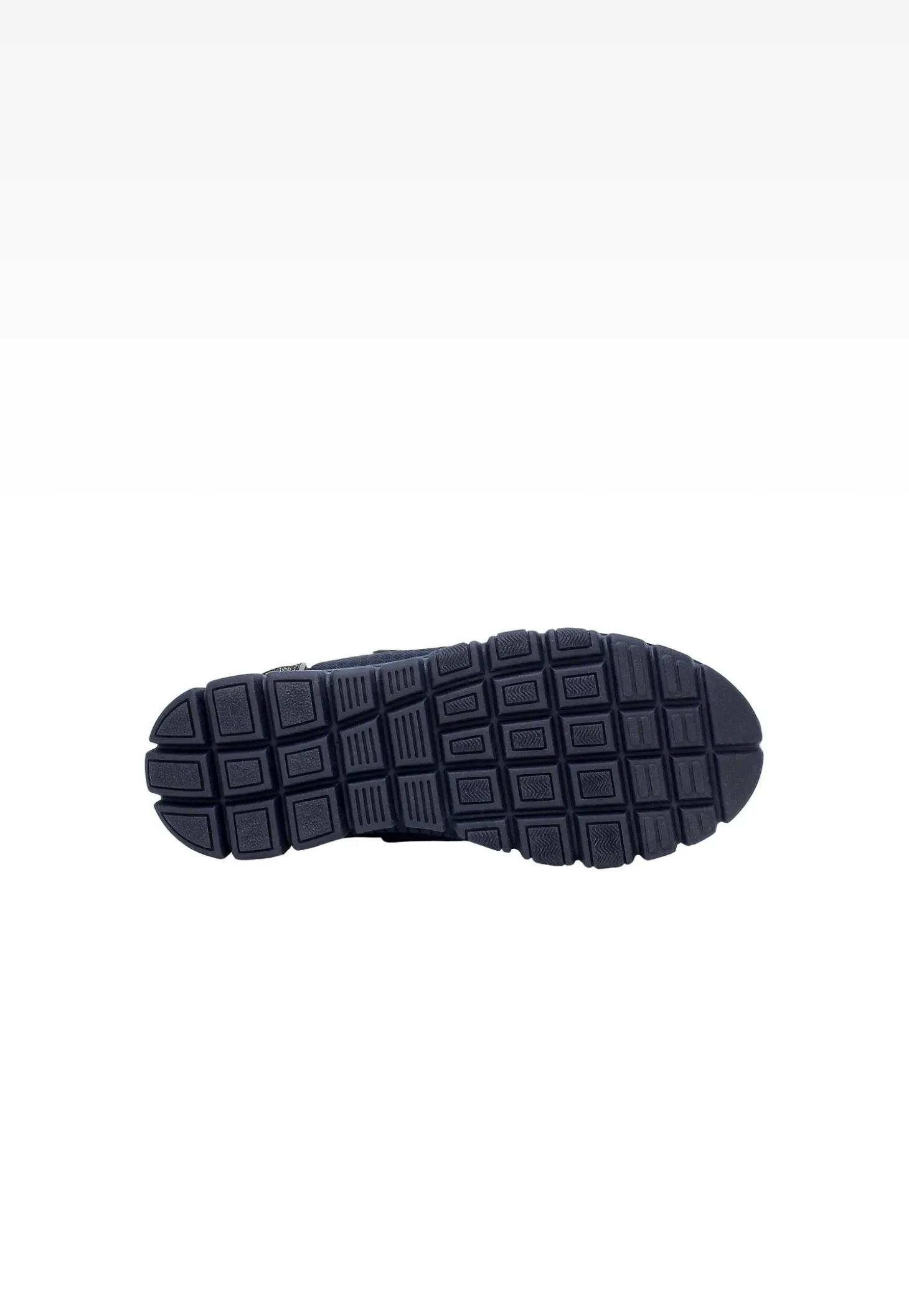 Granatowe sportowe czółenka z paskiem BARTEK W-65026/SZ/RWR