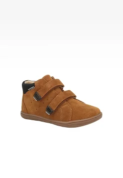 Jasnobrązowe trzewiki barefoot BARTEK 86003-62
