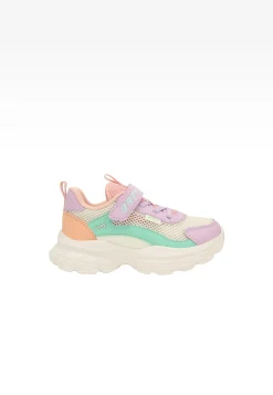 Kolorowe sneakersy dla dziewczynki na masywnej podeszwie BARTEK 87008-16