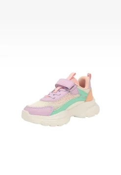 Kolorowe sneakersy dla dziewczynki na masywnej podeszwie BARTEK 87008-16