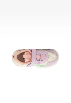 Kolorowe sneakersy dla dziewczynki na masywnej podeszwie BARTEK 87008-16