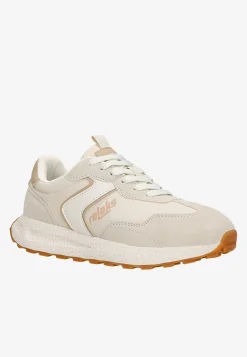 Masywne sneakersy damskie RELAKS w kolorze beżowo-białym