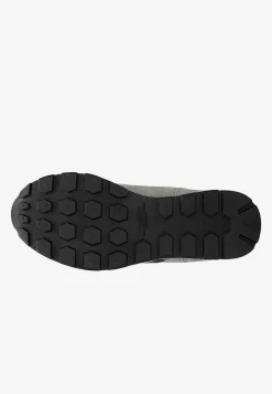 Popielato-niebieskie sneakersy RELAKS z niebieskimi detalami