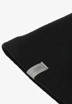 RELAKS czarna czapka męska beanie