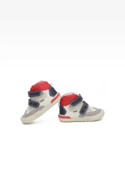 Sneakers BARTEK 21704-035, dla chłopców, biało-granatowy