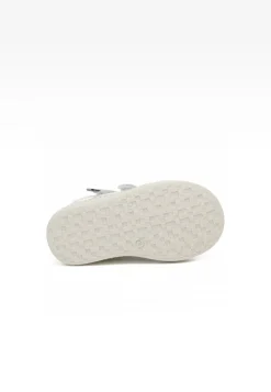 Sneakers BARTEK 091764-025 II, dla dziewcząt, biało-srebrny