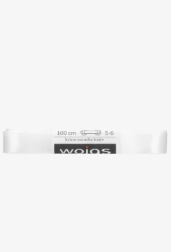 Wojas sznurowadła białe satynowe 100 cm