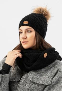 Zestaw czapka + komin RELAKS